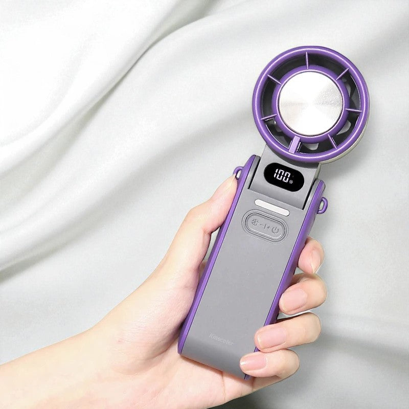 Portable 100-Speed Rechargeable Mini Fan